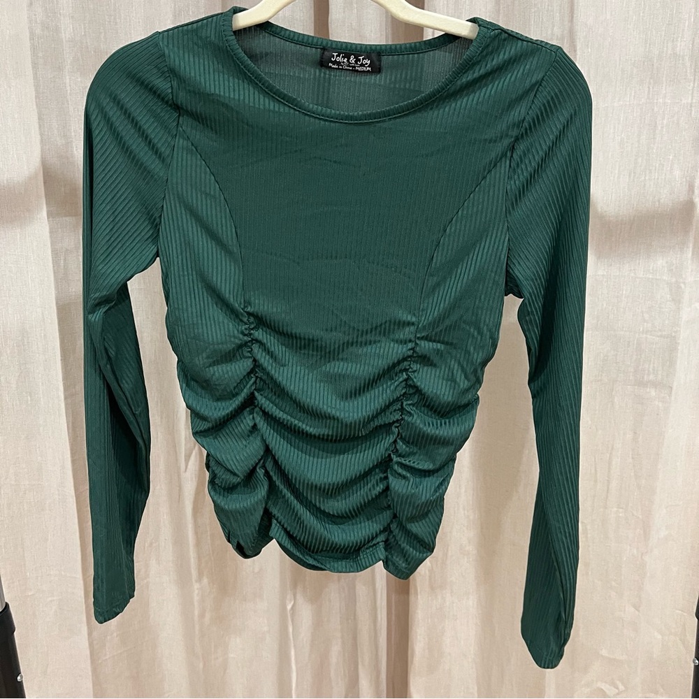 Jolie and Joy Green LongSleeve Top - US Size Medium